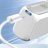 Portable High Speed Mini Handheld Fan LED Display USB Rechargeable Desk Fan Ultra-quiet Strong Wind Fan Travel