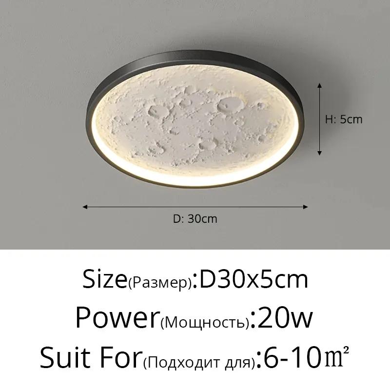 2025 New Round LED Ceiling Light for Children Creative Home Moon Astronaut Light Dreamy Bedroom Girl Kewei Princess Light