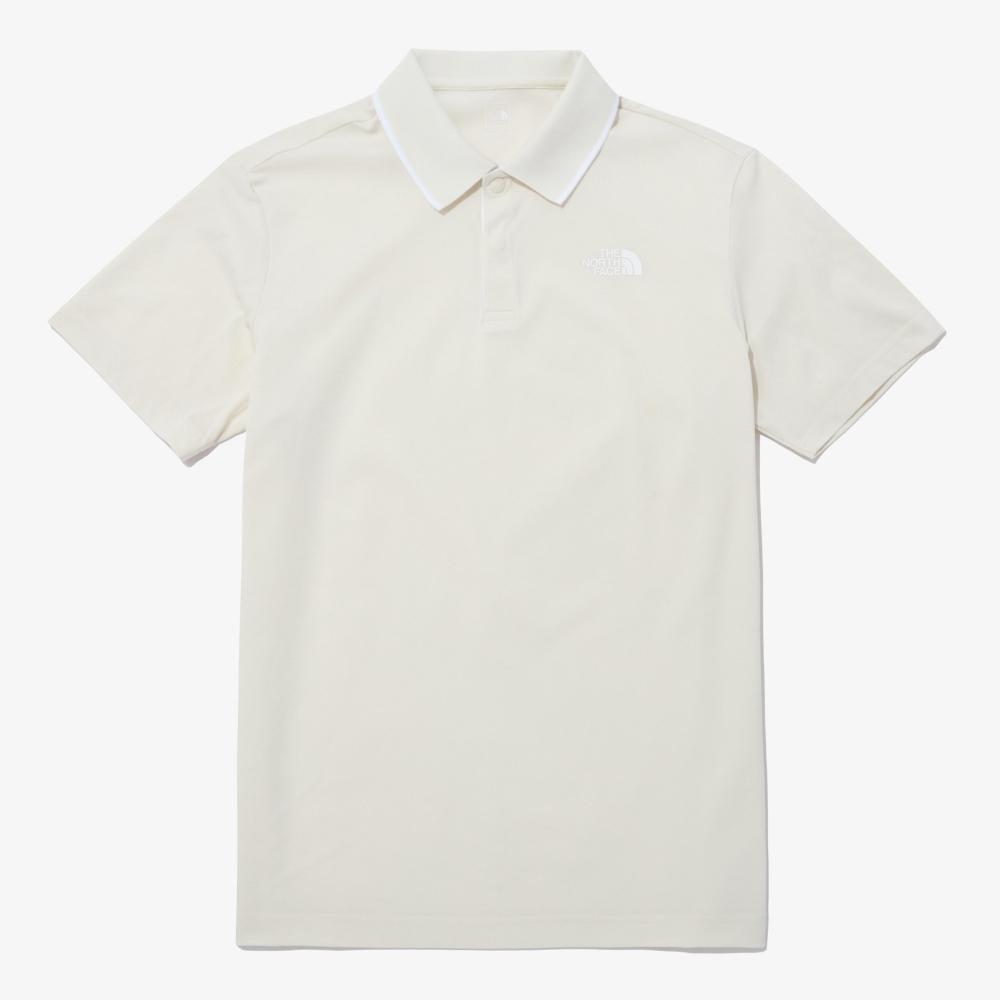 

THE NORTH FACE NT7PP01A Зеленая футболка-поло с короткими рукавами Think