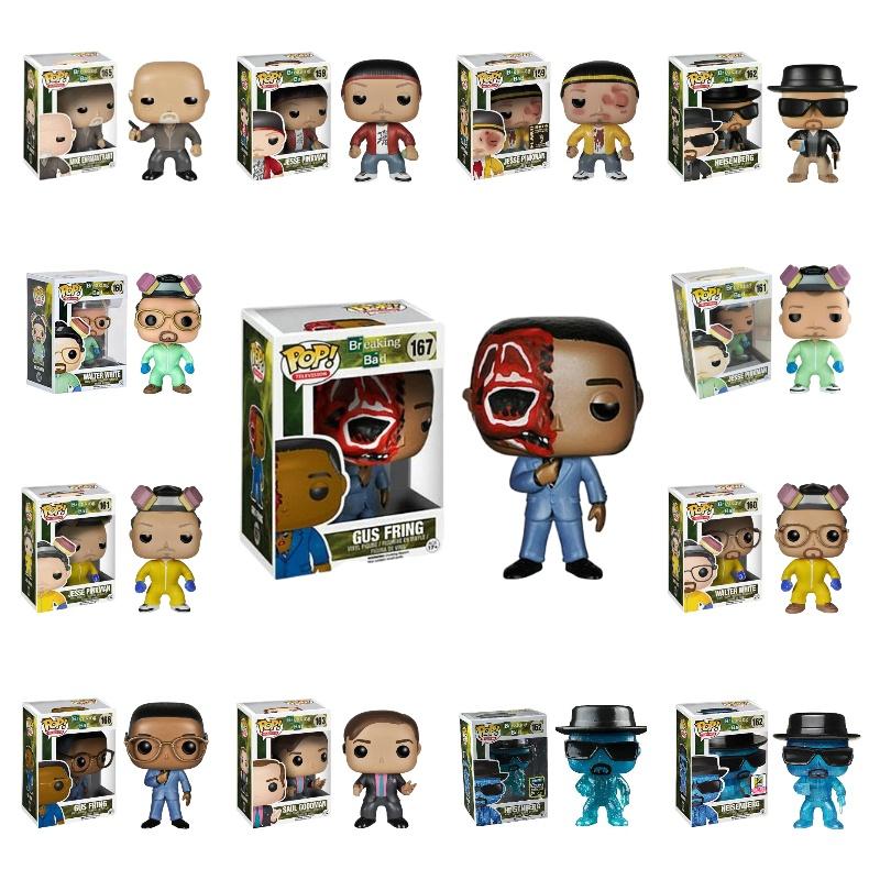 Funko Pop Breaking Bad Collectible Figure Saul White Model Toy 10cm Height