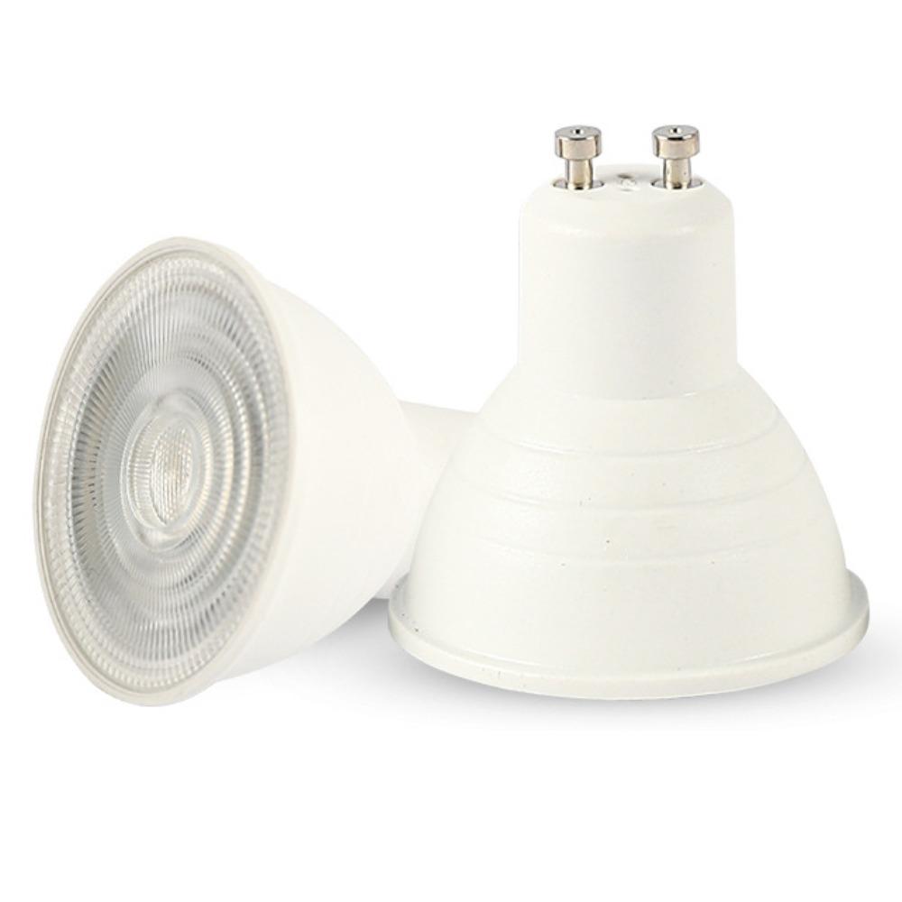 

Durable Plastic GU10 LED Bulbs COB LED Energy-Saving Track Lamp 6W 220V Universal Built-In Light Ceiling