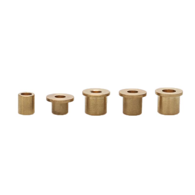 10PCS Mini Brass Bushing Shaft 2mm 3mm 4mm 5mm Rudder Flange Shafting Sleeve Bearing for RC Bait Boat DIY Model Accessories