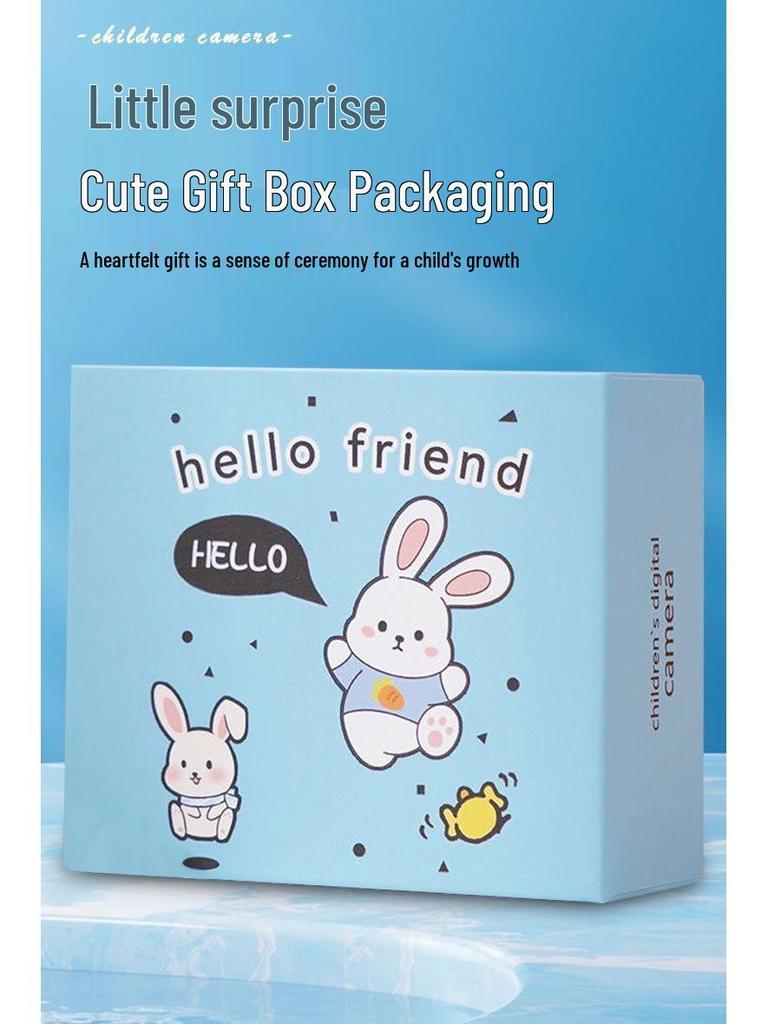 HD Dual Camera Instant Camcorder: Cute Campus & Party Photo Transfer Digital Camera