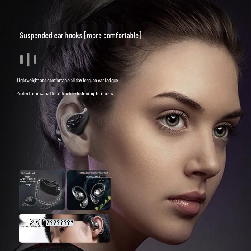 YX46 Bluetooth Earbuds: Long-lasting Battery, True Wireless, In-ear with Coco Style Lanyard.