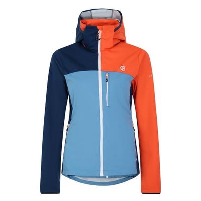 Womens/Ladies Lexan Color Block Soft Shell Jacket