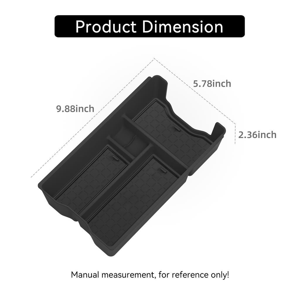 For Toyota RAV4 2026 Center Console Armrest Storage Box Car Interior Accessories Organizer Stowing Tidying Tray ABS