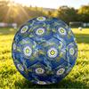 Leeds United FootballPrinted Size 5 Soccer Bball, Anti Slip Adult Match Football Souvenir for Football Fans