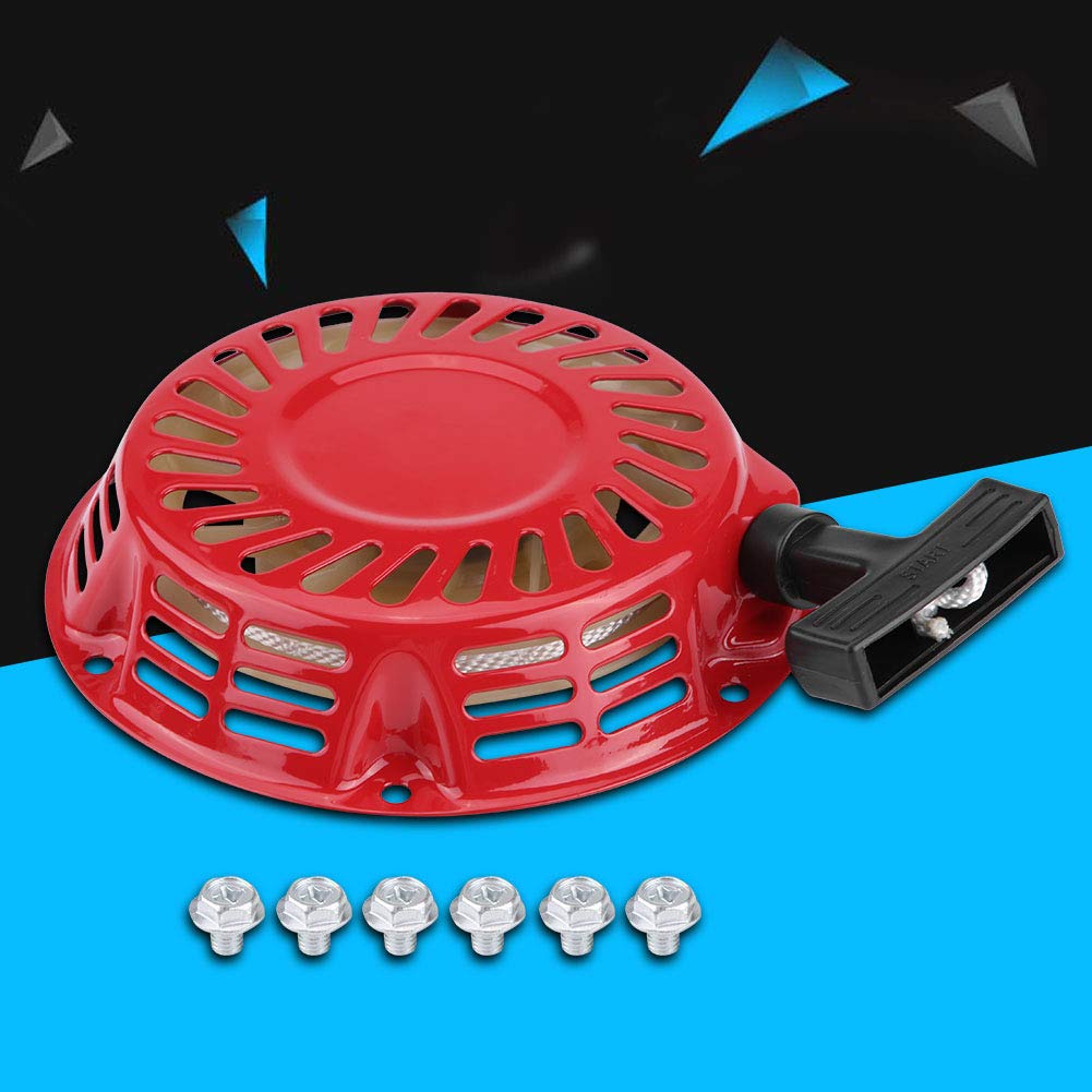 Recoil Starter 2KW for 168F Gasoline Generator, Low Noise, Diameter 6.9 Inches (175 Mm)