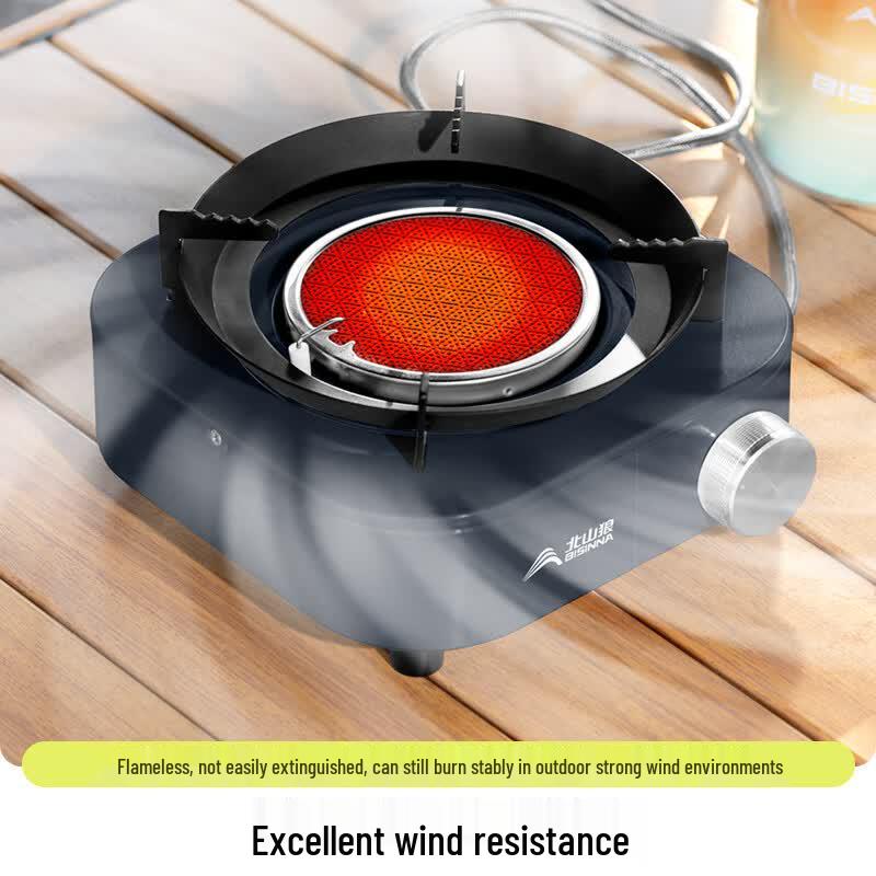 Beishanlang Portable Windproof Butane Camping Stove Set