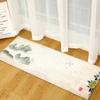 Textured Sand Wardrobe Shoe Cabinet Long Floor Mat