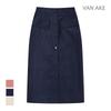 VANAKE Button-Detail Long Skirt_Vb3Yskmd03Z