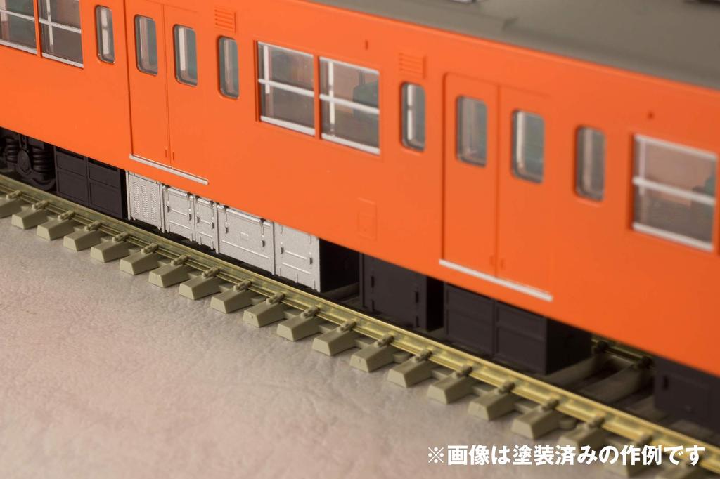 PM Office A JR East 201 Series DC Train Chuo Line Moha 200 Display Model Unpainted Assembly Plastic Kit PP073 1/80 201/Moha