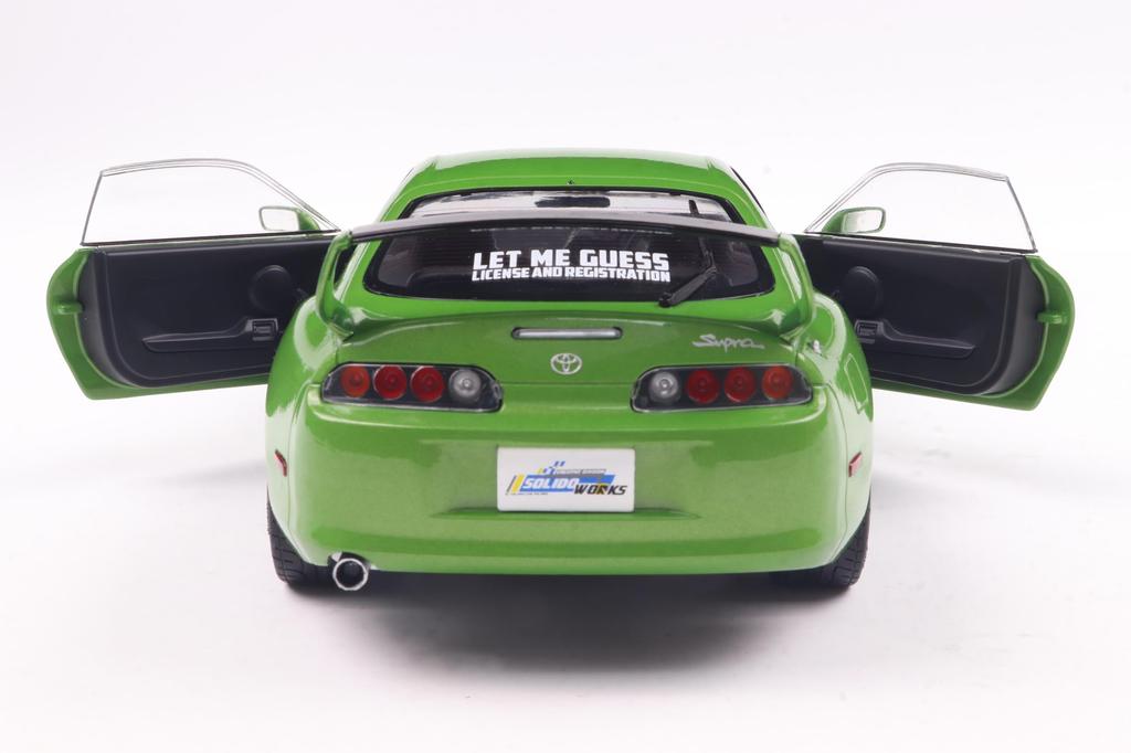 Solido Toyota Supra A80 Solid Works 1993 Green 1/18 Mk.4