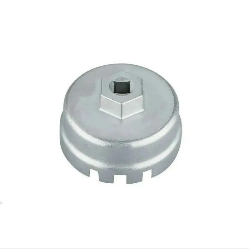 Hat-Type Oil Filter Cap Wrench Aluminum Oil Filter Removal Tool for Toyota Lexus Prius Corolla RAV4 Lightweight Anti-Rust