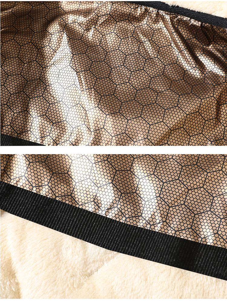 Men's Lambswool Winter Hooded Jacket and Cotton Pants Set - Plus Velvet, Thick, and Large Size.