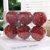 6Pcs 8cm Christmas Ball Ornaments Colorful Christmas Tree Pendants  Wedding