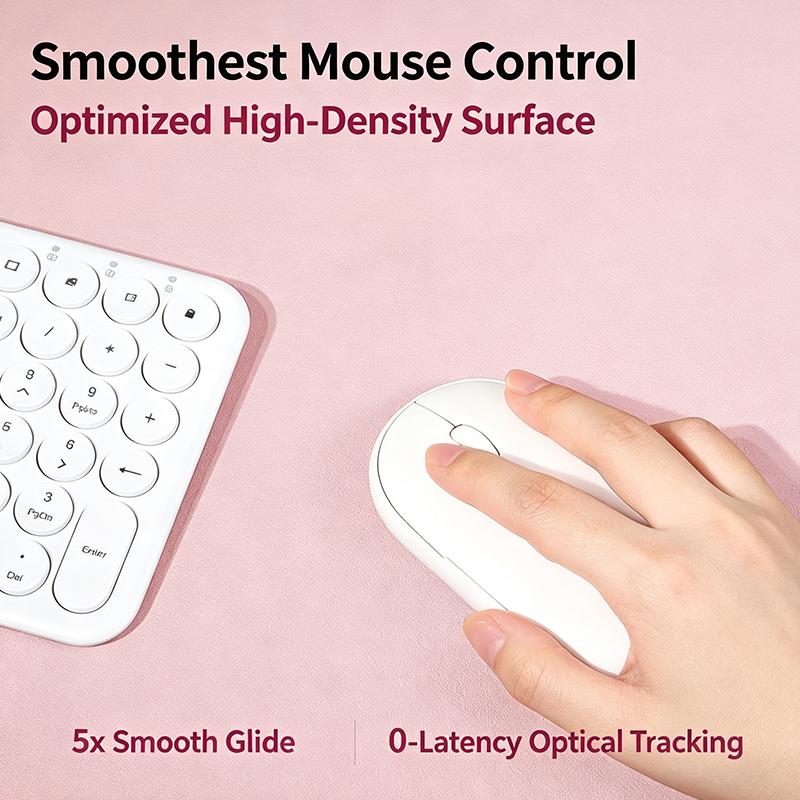 Pu Leather Mouse Pads Desk Mat Solid Color Waterproof Non Slip For Office Gaming Computer Keyboard Pad