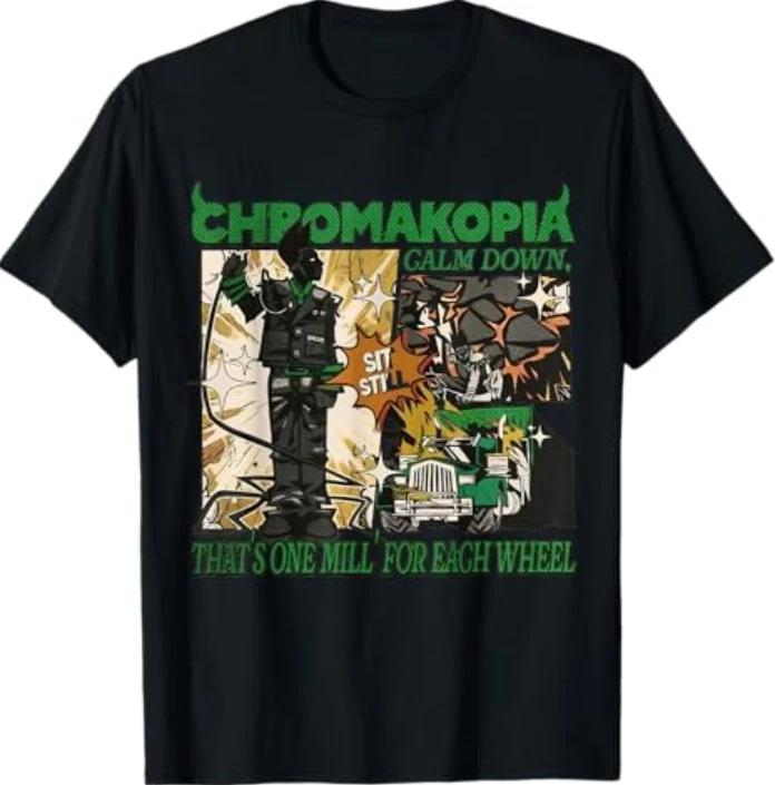 Cartoon Green Boy T-Shirt 2XL