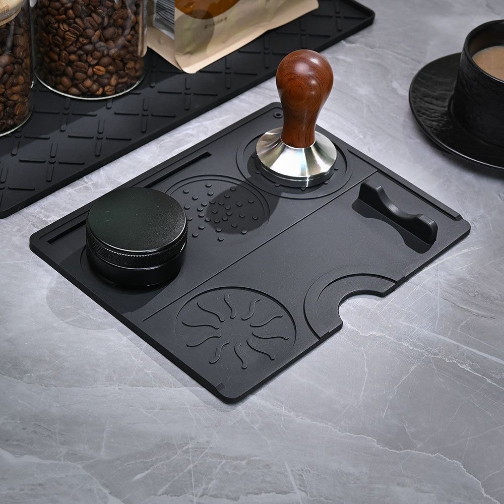 Heat Resistant Coffee Tamping Mat Food Grade Espresso Tamper Pad  Barista Essential