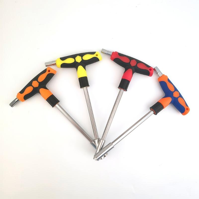 Professional 1/4 T Shaped Spanner In Various Colors Car Maintenance Tool Ideal For Industrial And Household Use