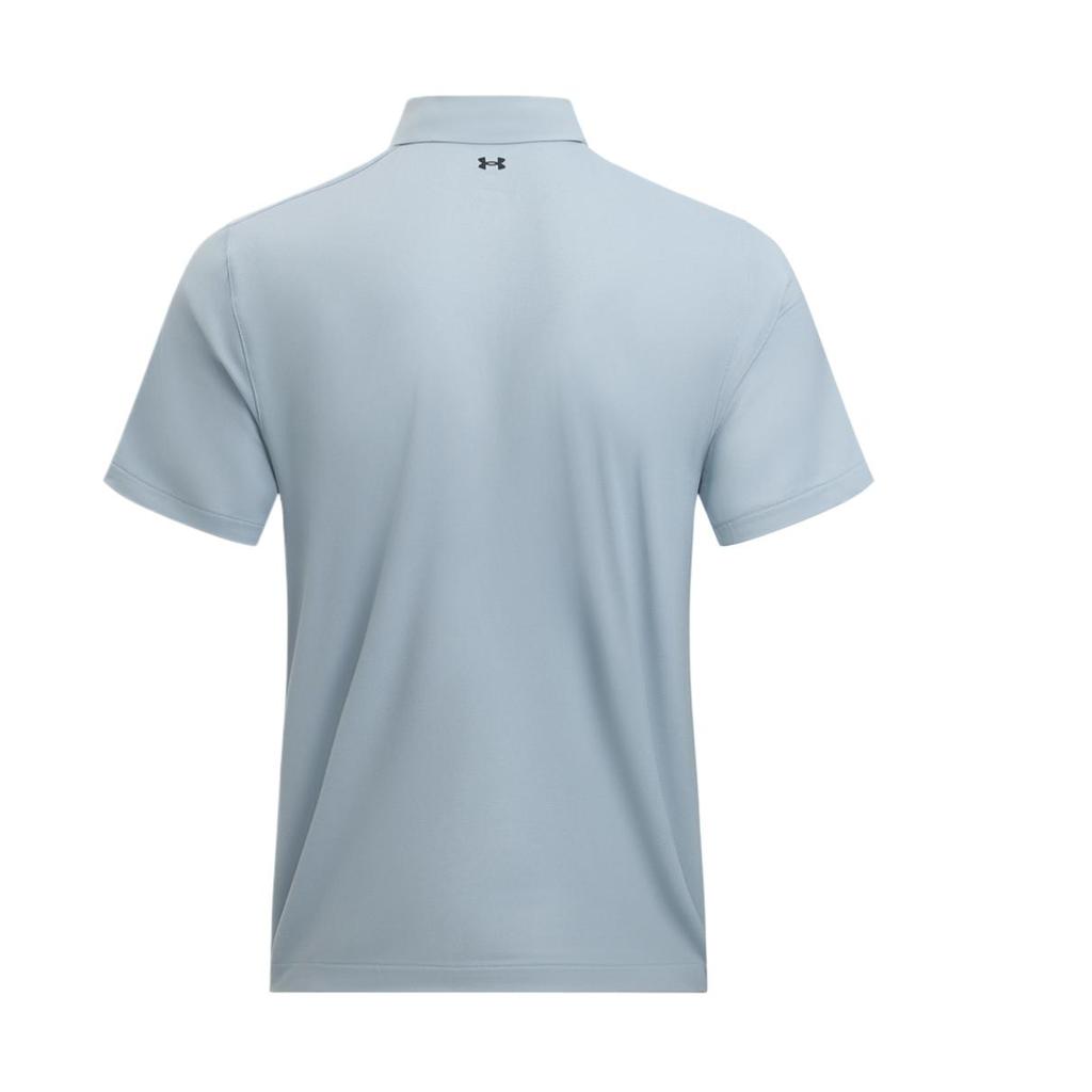 Under Armour Golf Comfortable Versatile Breathable Skin-Friendly Short Sleeve Polo Shirt Men Tops Harbor-Blue 1385128-465