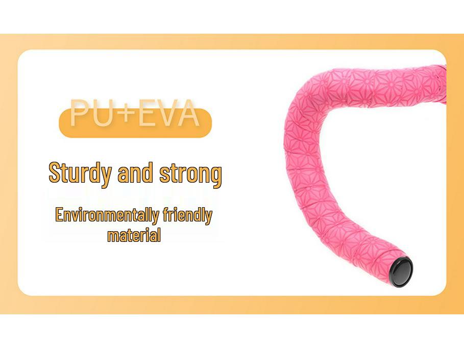 SUKOU Chrysanthemum Handlebar Tape: Anti-Slip, Wear-Resistant, Sweat-Absorbent, Solid Color Grip for Road Bikes