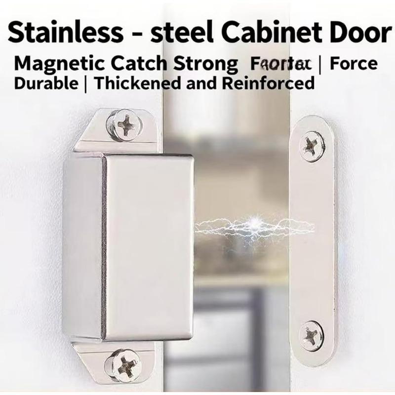Magnetic Catch Latch Door Lock Heavy Duty Cabinet Magnet Kitchen Latch Catch With Screws Furniture Hardware