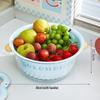 Ins Style Double-Layer Kitchen Drain Basket