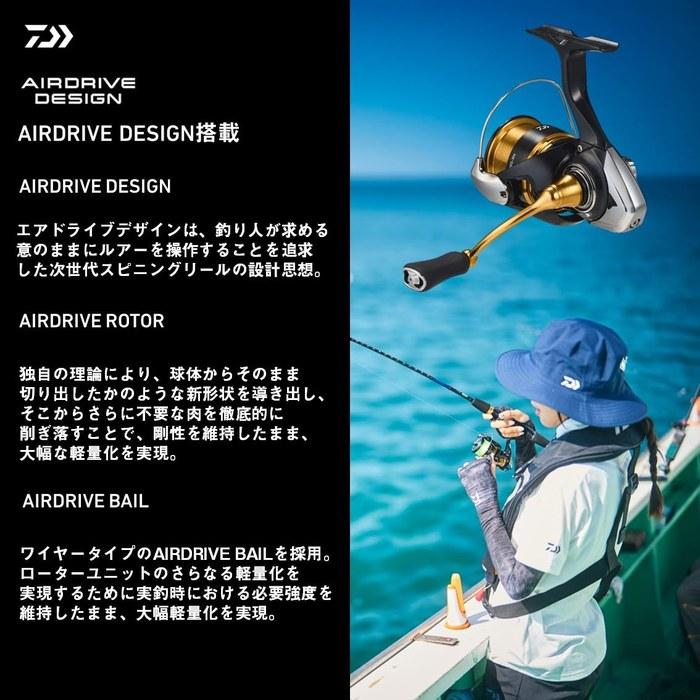 Daiwa Spinning Reel 23 Legalist LT2500S-DH Black