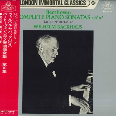 LP Record WILHELM BACKHAUSPIANO  Beethoven Complete Piano Sonatas Vo MZ5010 LONDON 1969 Japan Classical Used