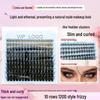 Celebrity 120D Natural Thick Spiky False Eyelashes - European & American Handmade Curled Lashes