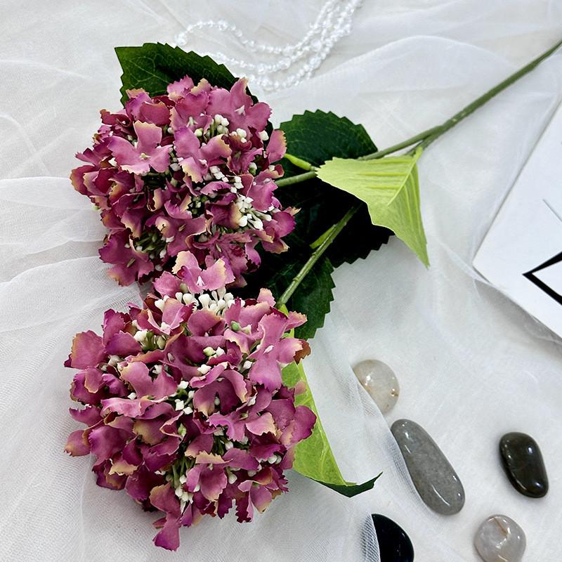 Artificial Flower Hydrangea Wedding Hotel Restaurant Desktop Ornament Decoration