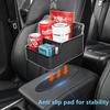 Car Storage Organizer Between Seats,Center Console Armrest Storage Box Back Seat Organizer with Small Compartment Car Interior Storage Box,Cup Holder