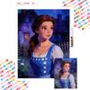 Belle Beauty and the Beast Diamond Painting Art Mosaic Kit Handmade diy5D Home Decor Gift