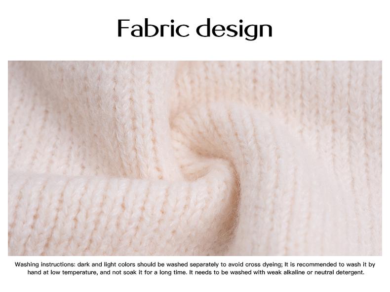 Diyun 2024 Autumn/Winter Women's Casual Lace-Up Cardigan Sweater