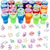 Marine Animals Stamps Party Favors for Kids Self-Inking Stamps Goodie Bag Stuffers Teacher Stamps Reward Pinata Fillers Prizes