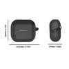 Silicone Earphone Protective Cover Shockproof Protective Case Earbuds Charging Case Cover for Samsung Galaxy Buds 3 Pro