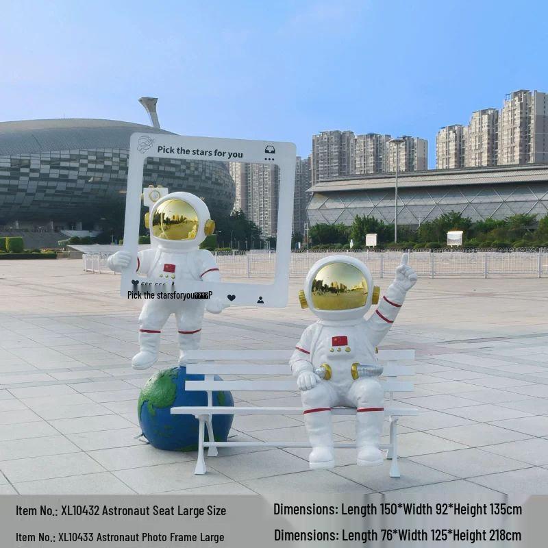 

Cartoon Animal Photo Frame Sculpture Seat