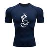 Men's Compression Fitness Sports T-Shirt, Quick Dry Stretchy