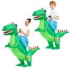 Inflatable Dinosaur Green Costume Adults Child Christmas Halloween Dress Up