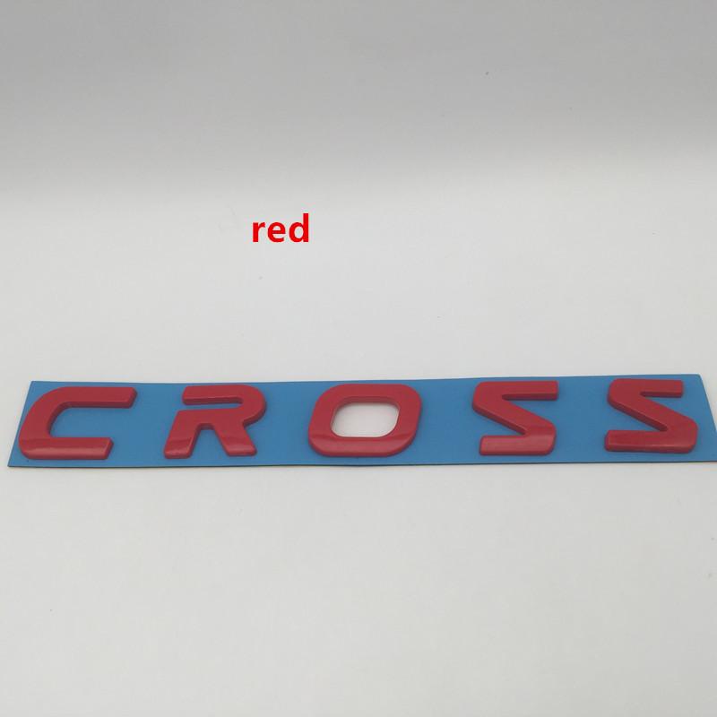 1pcs 3D ABS for XPANDER CROSS Car Letters Front Hood Bonnet Grill Emblem Rear Trunk Badge Sticker Decal Styling Accessories