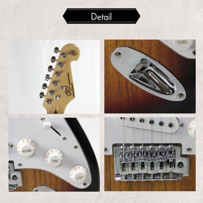 [SX] Electric Guitar ST-Type ED1 BK