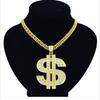 Hip Hop Exaggerated Plastic Local Tyrant Big Gold Chain Male Simulation Spoof Props Sunglasses Fake Gold Necklace Super Thick