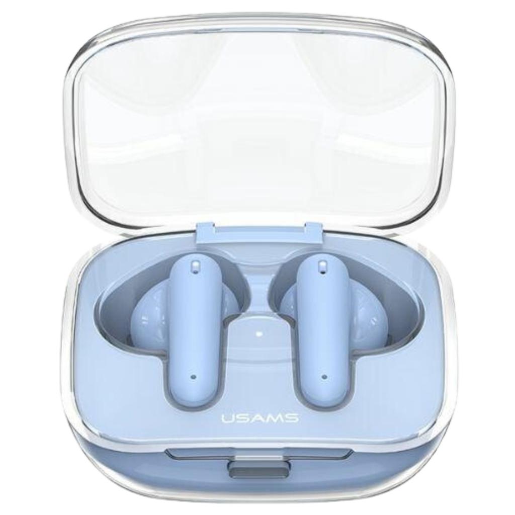 USAMS Bluetooth 5.3 Tws Beseries Earbuds Wireless Headphones Blue/Blue Us-Be16
