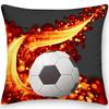 Pillowcase Square Cushion Cover  Soccer Basketball Office Sofa  Home Decoration