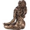 Socha Matky Země Mini Gaia víla Dekorativní Socha Buddhy Dekorativní figurky Bohyně Léčivá čakra Meditace Home Decor
