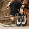 Men's Hiking Boots Waterproof Snow Boots Leather Sneakers Male Outdoor Sports Shoes Size 39-45