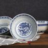 Jingdezhen Porcellana Blu e Bianca Stoviglie Ciotola Motivo Drago Cinese Ceramica Ciotola per Zuppa di Noodles Lamian Decorazione da Tavola