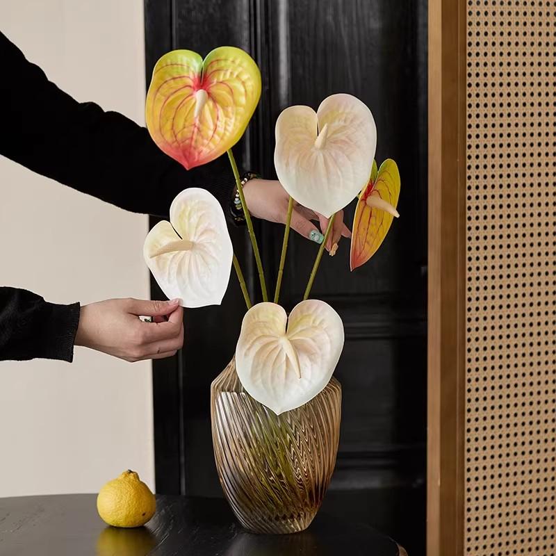 Artificial Flower For Decoration Fake Plants Ornament Decorative Leaf Room Decor Room Accessories Wedding Party Accessories