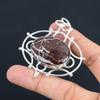 Womens Day Sale Sterling Silver Oval Coconut Jasper Stone Mother Trendy Pendant